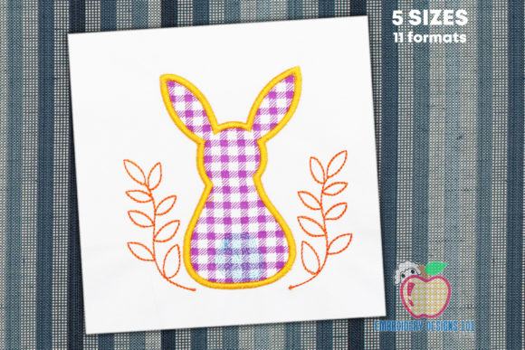 A Designer's Take on Back of the Bunny Embroidery
