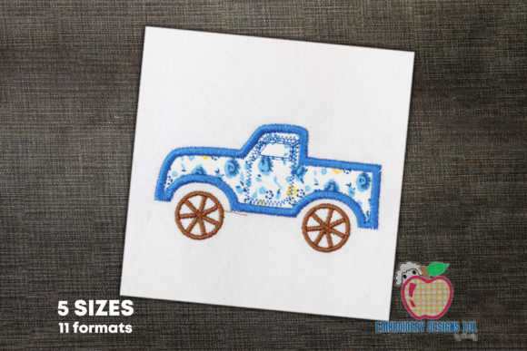 A Review of the Lifted Pickup Truck Applique Pattern