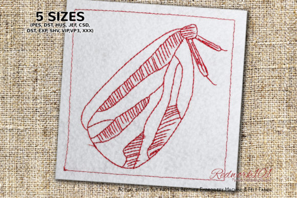 Auchenorrhyncha Redwork: An Embroidery Designer's Appraisal