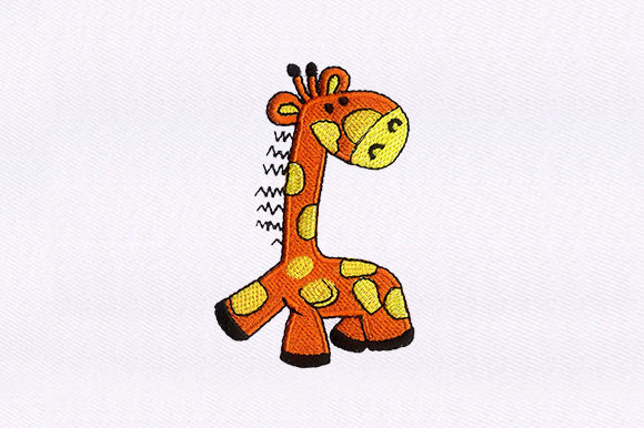 Baby Giraffe Embroidery Design Review for Product Creators