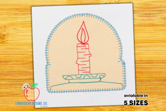 Candle in the Box: An Embroidered Symbol of Warm Light