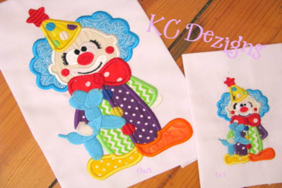 Evaluating Cute Clown for Holiday Embroidery Collections