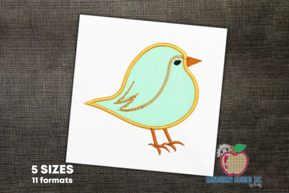 Fluffy Robin Applique: A Cozy Holiday Embroidery Gem