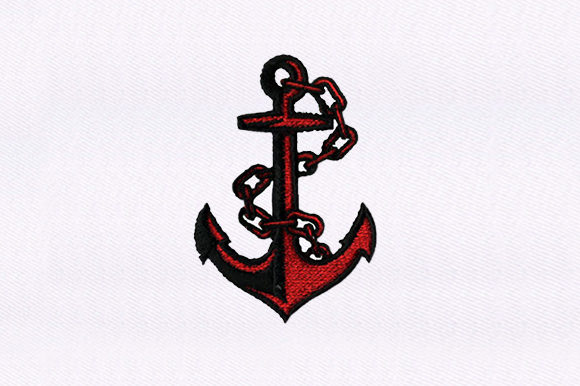 Judging the Anchor Embroidery Design for Real Project Use