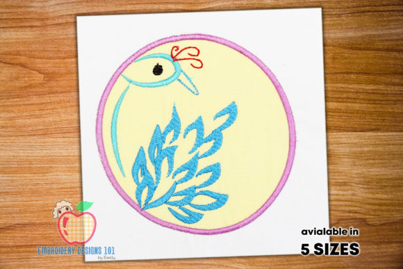 Peacock Bird Embroidery Design for Beautiful Gifts