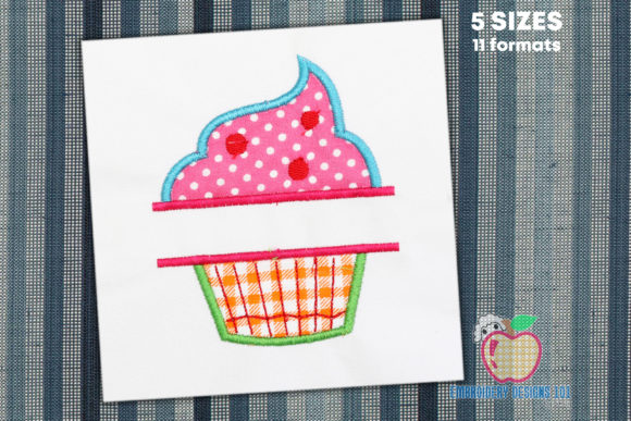 Personalizing with Cupcake & Name Applique