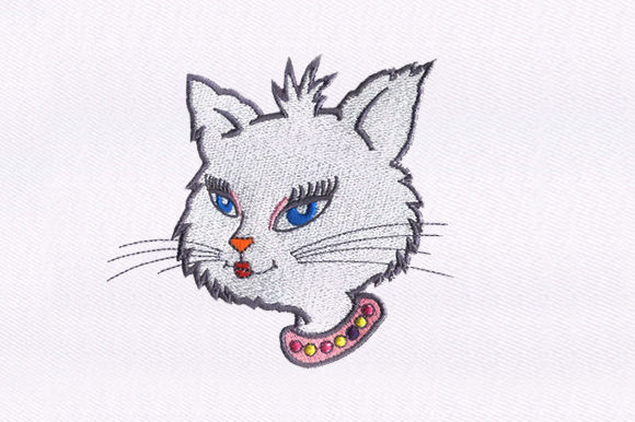 Queen Cat Embroidery: A Festive Holiday Design Review