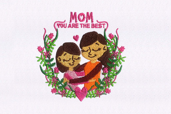 Review: The Hugging Mothers Day Embroidery Design