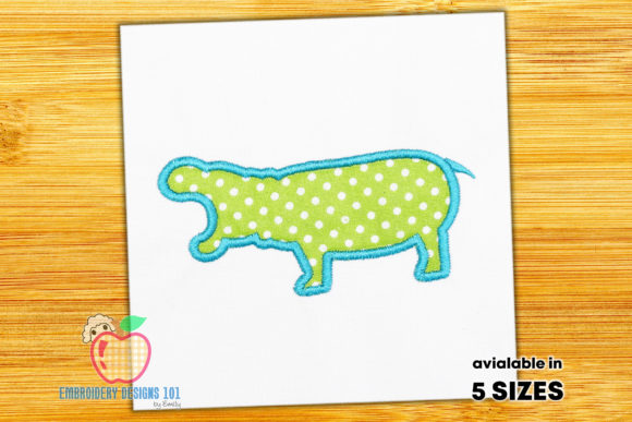 The Hippo Sketch: A Versatile Holiday Embroidery Design